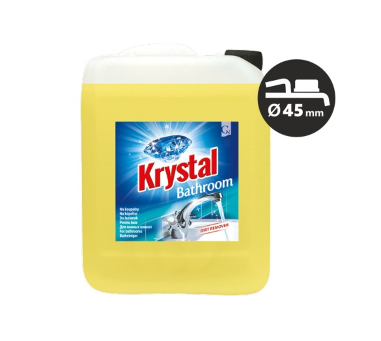 Dezincrustant pentru baie 5L, Krystal - imagine 4